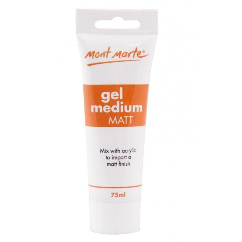 Mont Marte Acrylic Medium - Matt Gel 75ml - MAMD0005