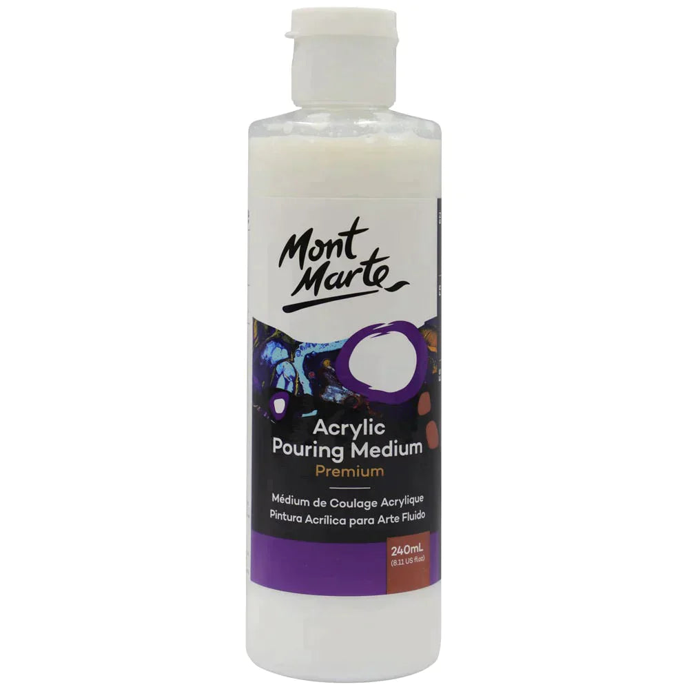 Mont Marte Acrylic Medium - Pouring Medium 240ml - PMPP6001