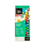 Mont Marte Acrylic Paints 12pc x 12ml - PMHS0026