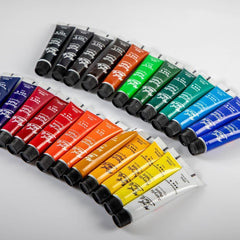 Mont Marte Acrylic Paints 24pc x 12ml - PMHS0034