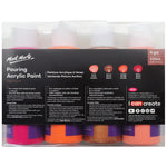 Mont Marte Acrylic Pouring / Fluid Paint Set 120ml 4pc - Coral PMPP4002