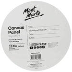 Mont Marte Canvas Panel Round 40cm CMPR0040