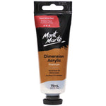 Mont Marte Dimension Acrylic Paint 75ml Tube - Pearl Wine Red PMDA0046