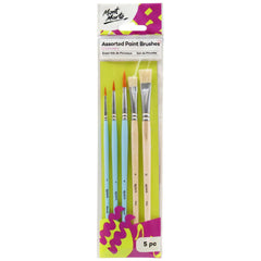 Mont Marte Discovery Paint Brush Set BMHS0039 - 5pc