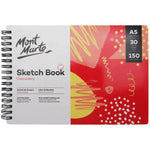 Mont Marte Discovery Sketch Book Spiral Bound A5 150gsm 30 Sheet - MSB0120