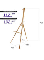 Mont Marte EASEL BEACH MEA0001C WOOD HEAVY DUTY- 25130201