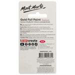 Mont Marte Foil Paint 20ml Bottle - Gold - PMPP2002