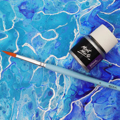 Mont Marte Foil Paint 20ml Bottle - Silver - PMPP2001