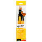 Mont Marte Gallery Series Paint Brush Set - Acrylic 4pc - BMHS0012