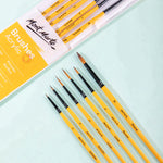 Mont Marte Gallery Series Paint Brush Set BMHS0008 - Acrylic 6pc