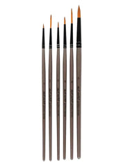 Mont Marte Gallery Series Paint Brush Set BMHS0008 - Acrylic 6pc