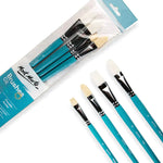 Mont Marte Gallery Series Paint Brush Set - Oil 4pc - BMHS0022