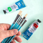 Mont Marte Gallery Series Paint Brush Set - Oil 5pc