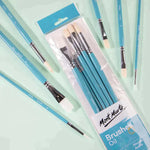 Mont Marte Gallery Series Paint Brush Set - Oil 6pc - BMHS0021