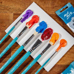 Mont Marte Gallery Series Paint Brush Set - Oil 6pc - BMHS0021