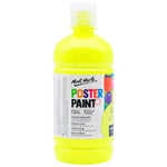 Mont Marte Kids - Fluoro Poster Paint 500ml MPST2001 - Fluoro Yellow