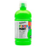 Mont Marte Kids - Fluoro Poster Paint 500ml MPST2005 - Fluoro Green