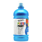 Mont Marte Kids - Metallic Poster Paint 500ml MPST3005 - Metallic Bright Blue