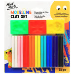 Mont Marte Kids MMKC0083- Modelling Clay Set w/Moulds 21pc