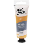 Mont Marte Metallic Acrylic Paint 50ml - Gold - PMMT5008