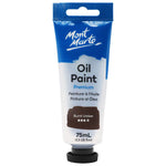 Mont Marte Oil Paint 75ml Tube - Burnt Umber MPO7539