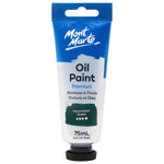 Mont Marte Oil Paint 75ml Tube - Permanent Green MPO7531