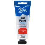 Mont Marte Oil Paint 75ml Tube - Permanent Red MPO7511