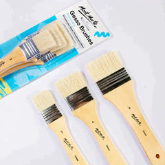 Mont Marte Paint Brush Set MPB0003- Gesso Brush 3pc