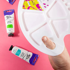 Mont Marte Palette - Oval Plastic MCG0008