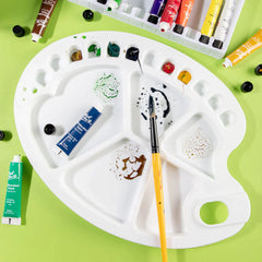 Mont Marte Palette - Oval Plastic MCG0008