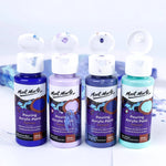 Mont Marte Pouring Acrylic Paint Set Premium 4pc x 60ml (2 US fl.oz) - Ethereal PMPP4202