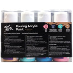 Mont Marte Pouring Acrylic Paint Set Premium 4pc x 60ml (2 US fl.oz) - Flamingo PMPP4204