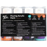 Mont Marte Pouring Acrylic Paint Set Premium 4pc x 60ml (2 US fl.oz) - Symphony PMPP4201