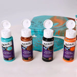 Mont Marte Pouring Acrylic Paint Set Premium 4pc x 60ml (2 US fl.oz) - Symphony PMPP4201