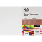 Mont Marte Premium Cotton Watercolour Paper A4 300gsm 5 Sheet - MSB0127