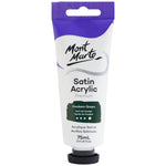 Mont Marte Satin Acrylic Paint 75ml Tube - Hookers Green - PMSA7524