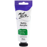 Mont Marte Satin Acrylic Paint 75ml Tube - Medium Green - PMSA7523