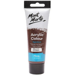 Mont Marte Signature Acrylic Paint 75ml Tube - Burnt Umber - MSCH7527