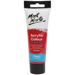 Mont Marte Signature Acrylic Paint 75ml Tube - Crimson - MSCH7511