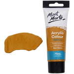 Mont Marte Signature Acrylic Paint 75ml Tube - Raw Sienna - MSCH7506