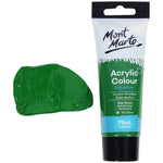 Mont Marte Signature Acrylic Paint 75ml Tube - Sap Green - MSCH7526