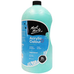 Mont Marte Signature Acrylic Paint Pump Bottle 2L - Aqua Green MSCH2223