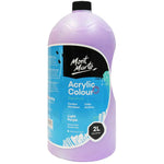 Mont Marte Signature Acrylic Paint Pump Bottle 2L - Light Purple MSCH2224