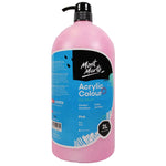 Mont Marte Signature Acrylic Paint Pump Bottle 2L - Pink MSCH2219