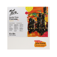 Mont Marte Signature Canvas Double Thick 8" x 8" - 20.3 x 20.3cm - 25125301