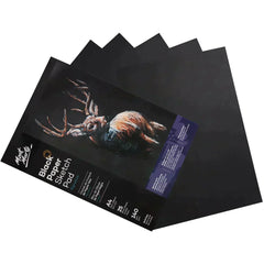 Mont Marte Sketch Pad Black Paper A4 140gsm 25 Sheet - MSB0060