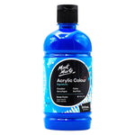 Mont Marte Studio Acrylic 500ml bottle - Deep Cyan MSCH5041