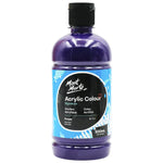 Mont Marte Studio Acrylic 500ml bottle - Purple MSCH5005