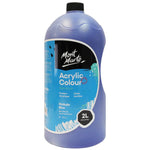 Mont Marte Studio Acrylic Paint Pump Bottle 2L - Phthalo Blue MSCH2216