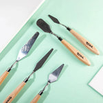 Mont Marte Studio Series - Palette Knife Set 5pce (Stainless Steel) MAPK0002